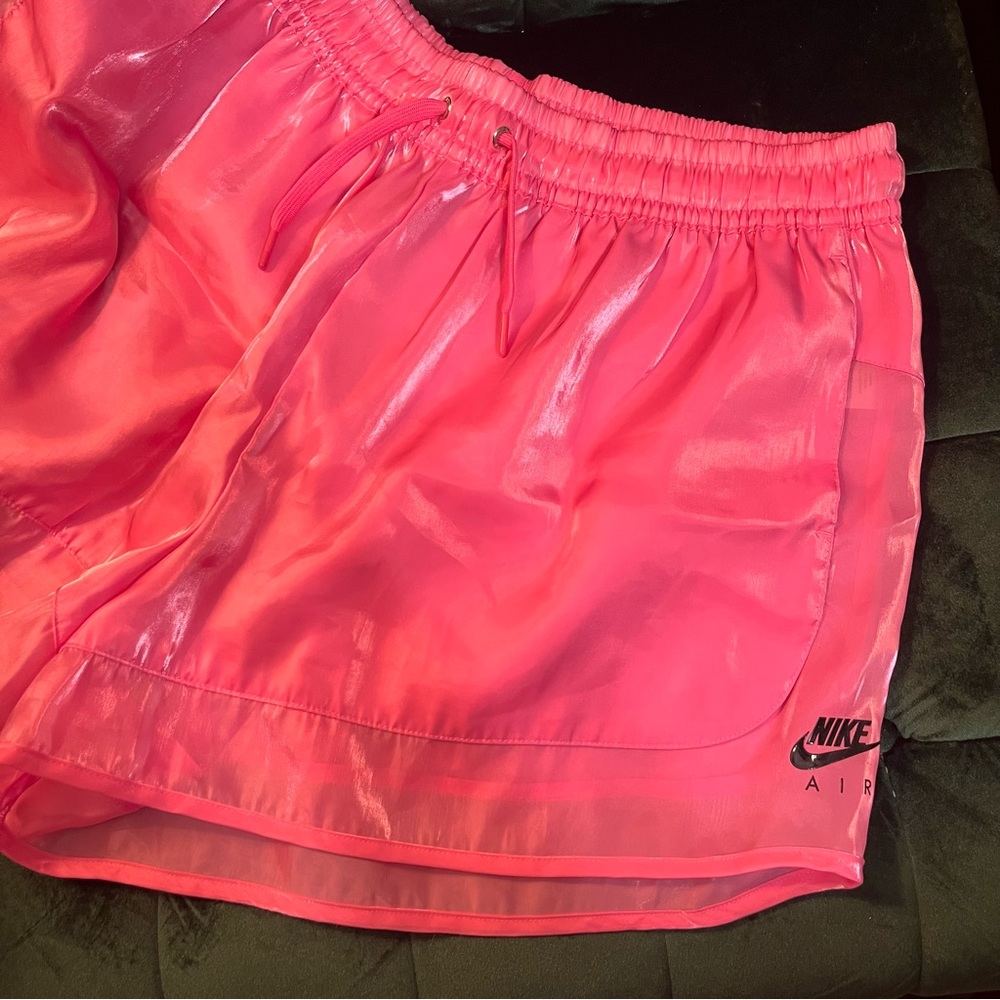 Nike Air Pink Iridescent Plus Size Shorts